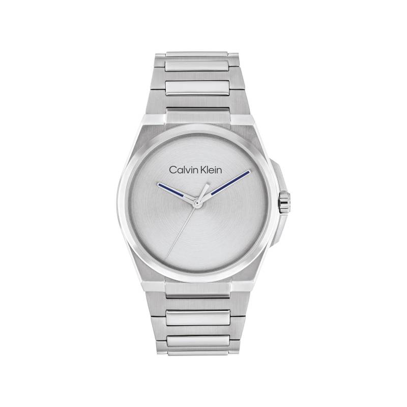 Analoguhr Herren Silber 41mm von Calvin Klein