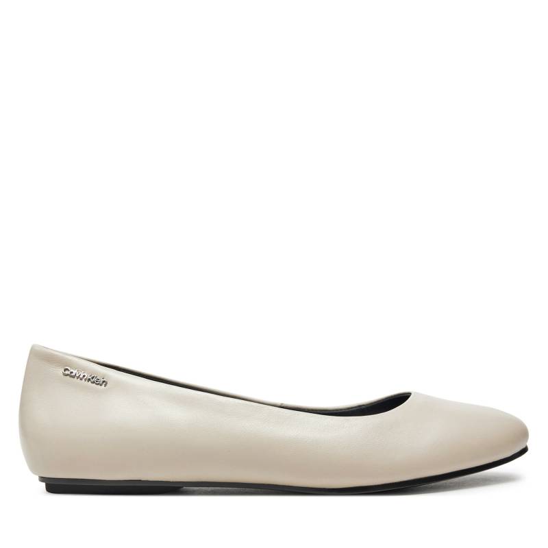 Ballerinas Calvin Klein Round Ballerina HW0HW00618 Grau von Calvin Klein