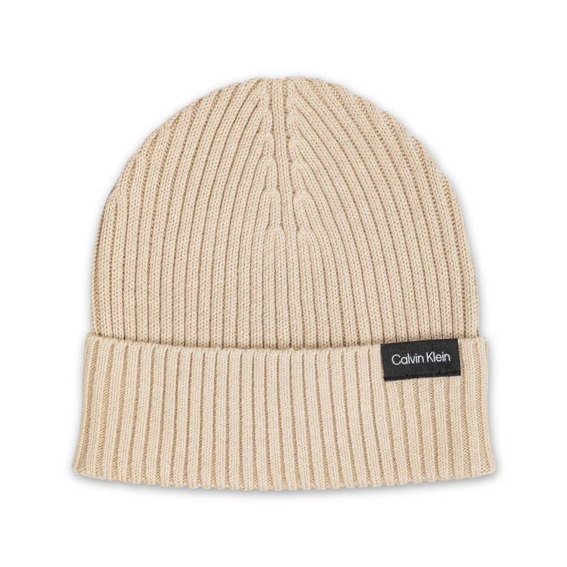 Beanie Herren Beige ONE SIZE von Calvin Klein