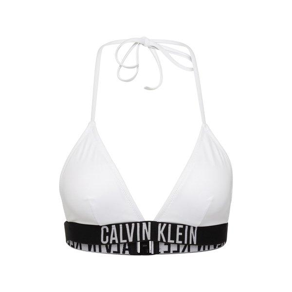 Calvin Klein - Bikini Oberteil, Triangel, für Damen, Weiss, Größe L von Calvin Klein