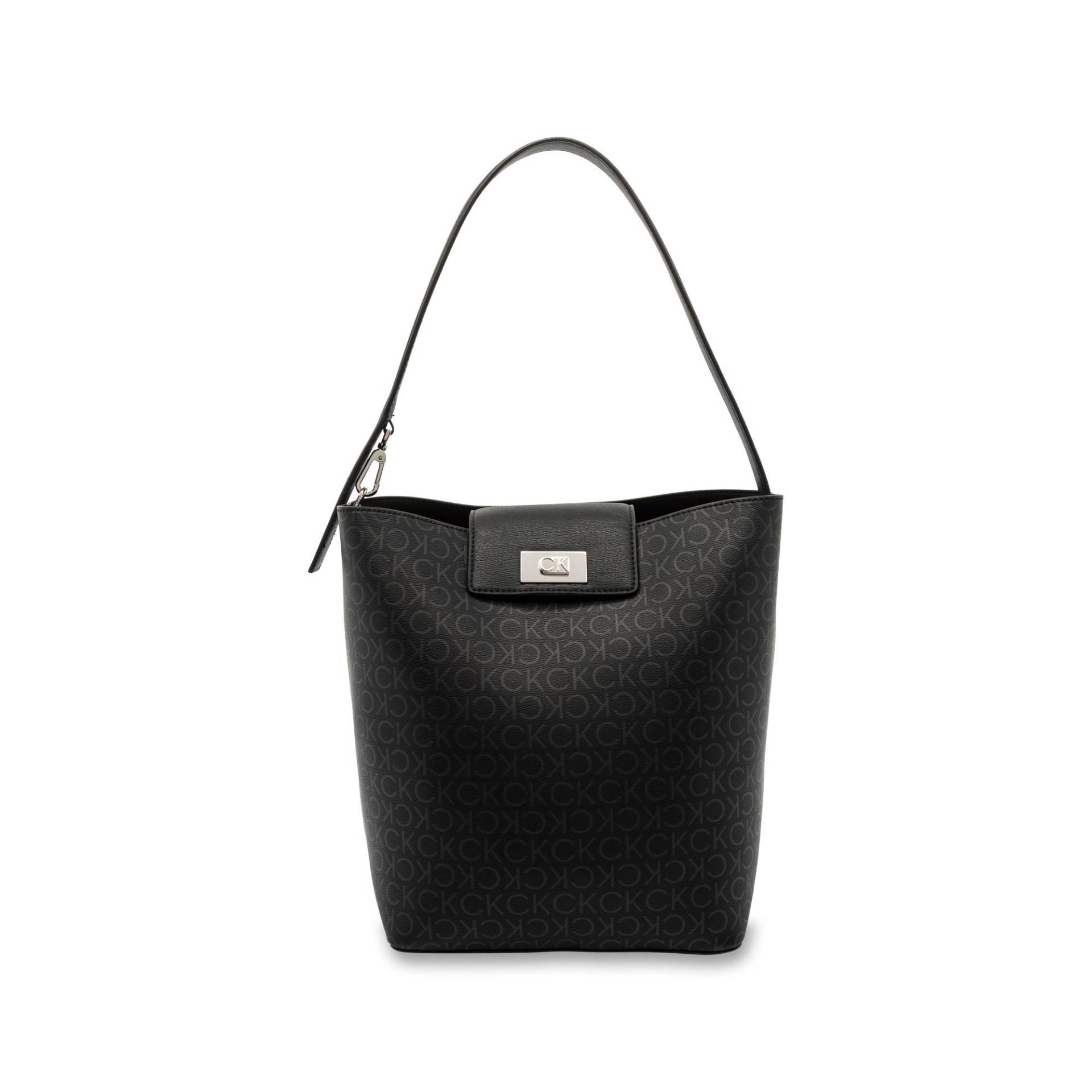 Bucket Bag Damen Schwarz ONE SIZE von Calvin Klein