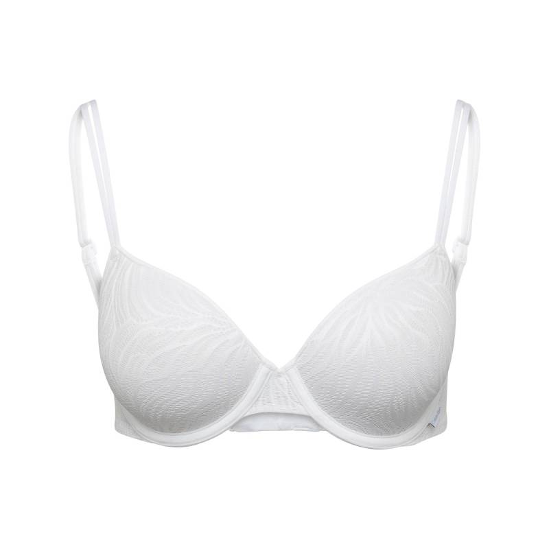 Calvin Klein - Bügel-BH, wattiert, für Damen, Weiss, Größe 75/B von Calvin Klein