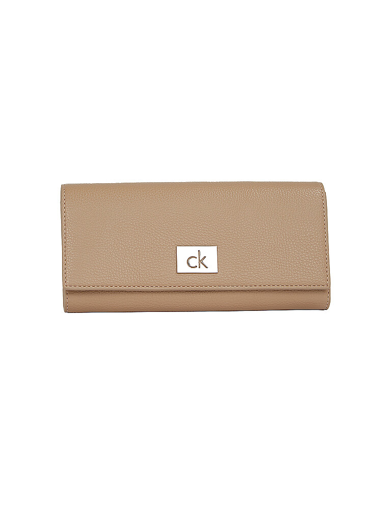 CALVIN KLEIN Geldbörse CK PLAQUE Large camel CALVIN KLEIN Geldbörse CK PLAQUE Large camel von Calvin Klein