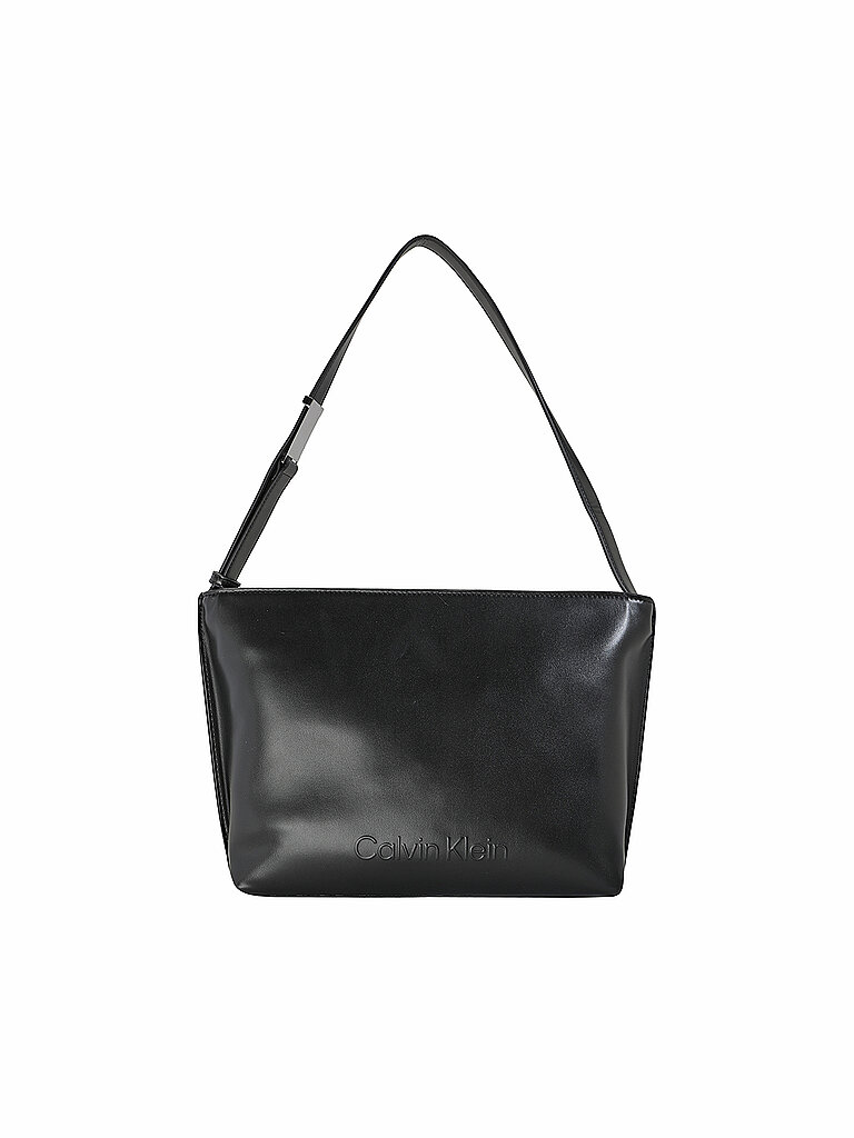 CALVIN KLEIN Tasche - Hobe EMBOSSED Medium  schwarz von Calvin Klein