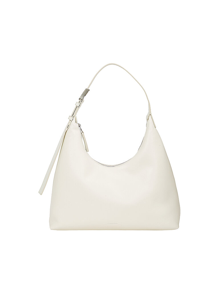 CALVIN KLEIN Tasche - Hobo Bag weiss von Calvin Klein