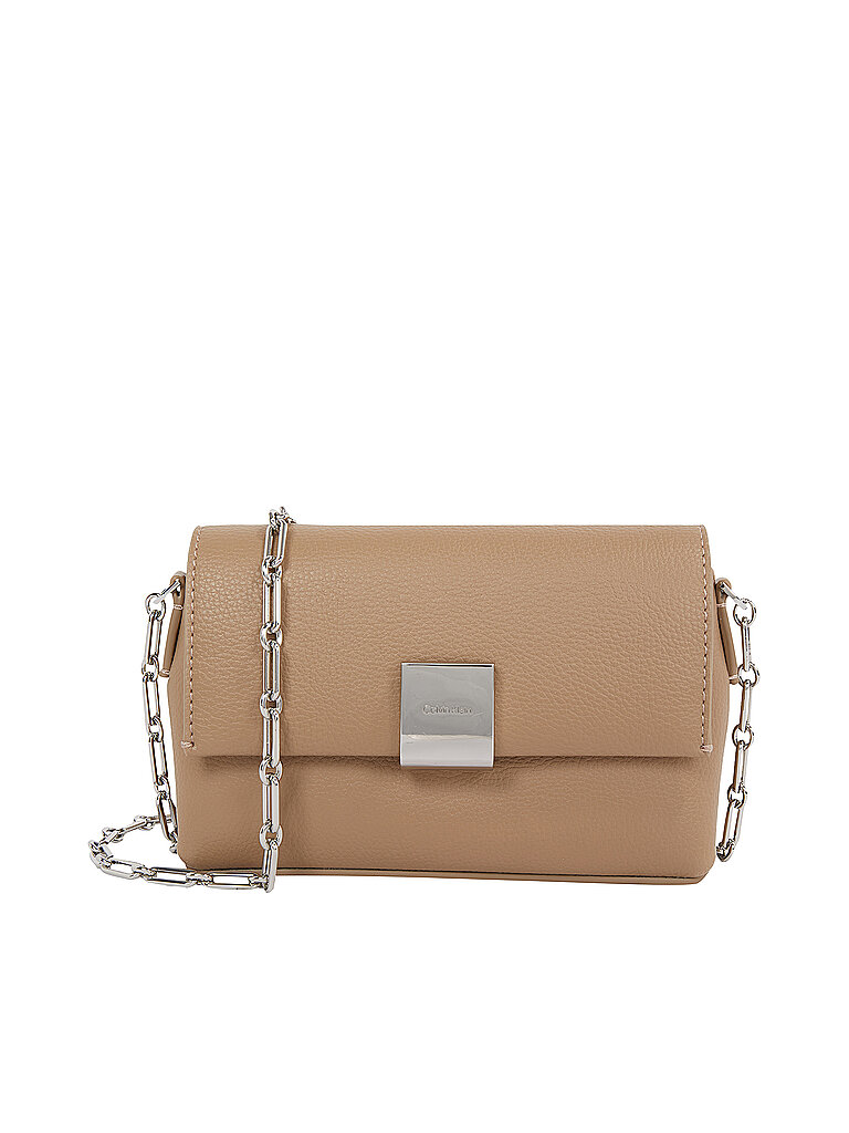 CALVIN KLEIN Tasche - Mini Bag CK PLAQUE camel von Calvin Klein