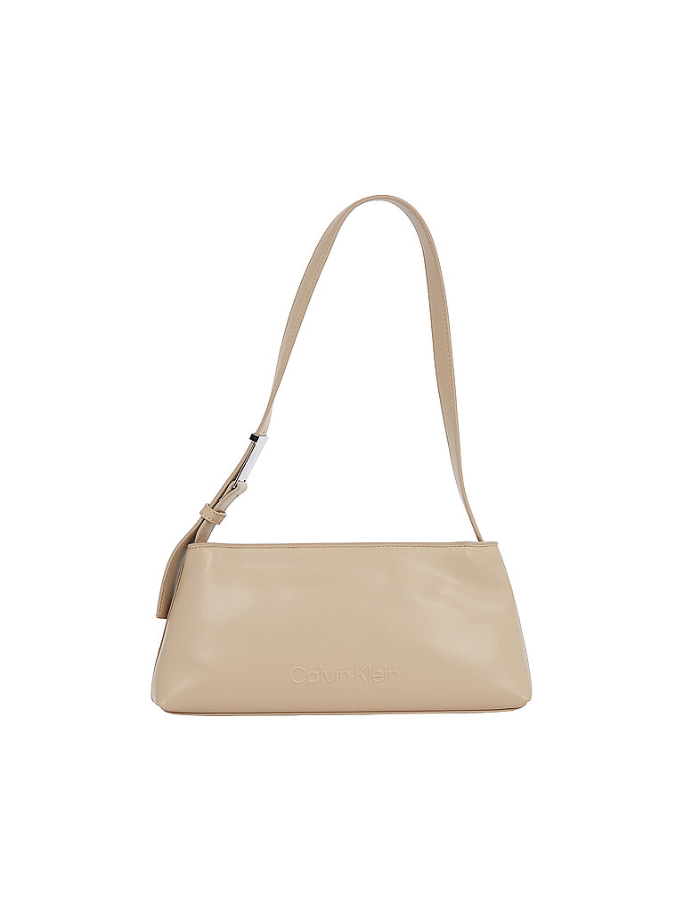 CALVIN KLEIN Tasche - Schultertasche EMBOSSED beige von Calvin Klein