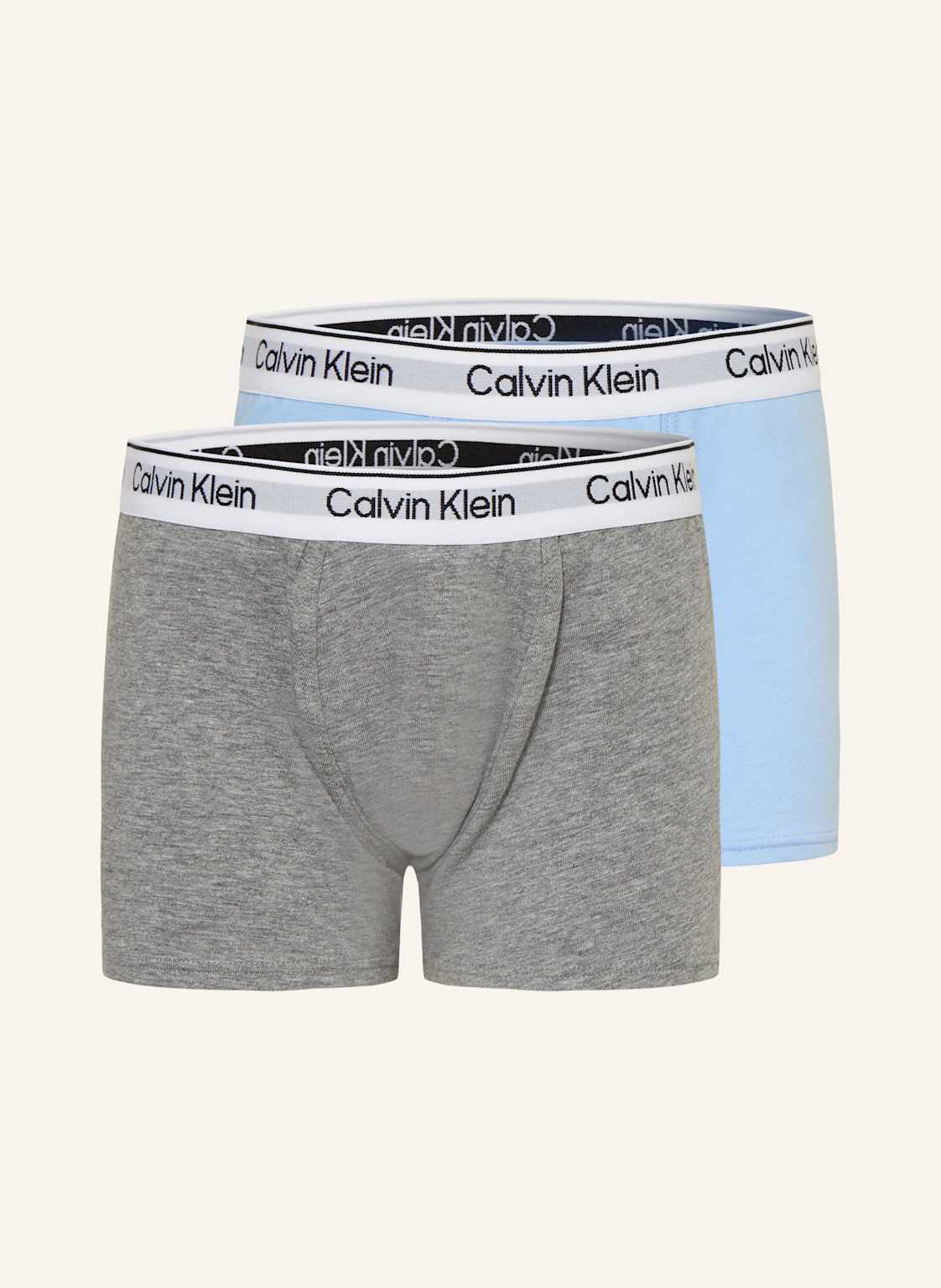 Calvin Klein 2er-Pack Boxershorts grau von Calvin Klein