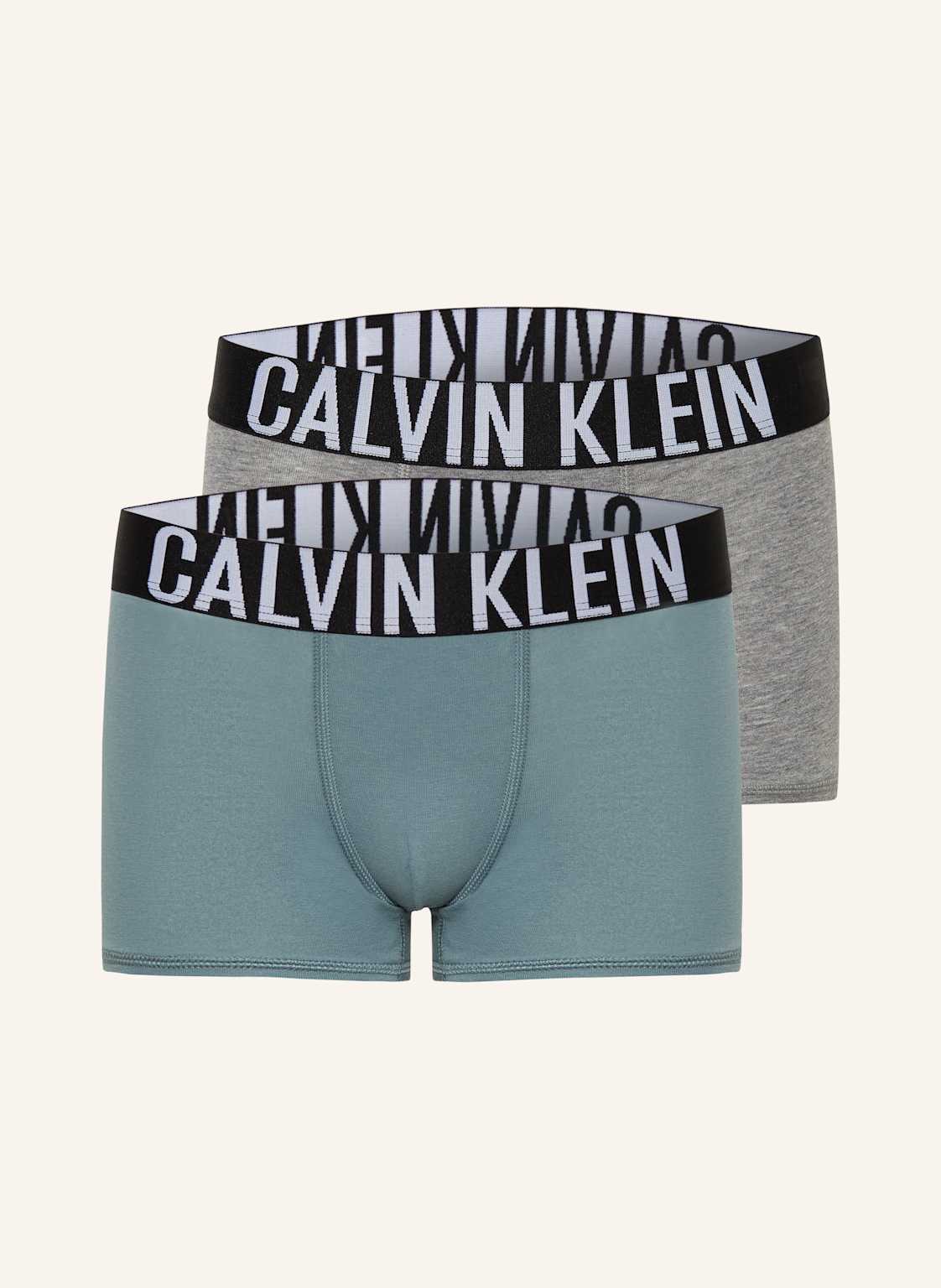 Calvin Klein 2er-Pack Boxershorts gruen Calvin Klein 2er-Pack Boxershorts gruen von Calvin Klein