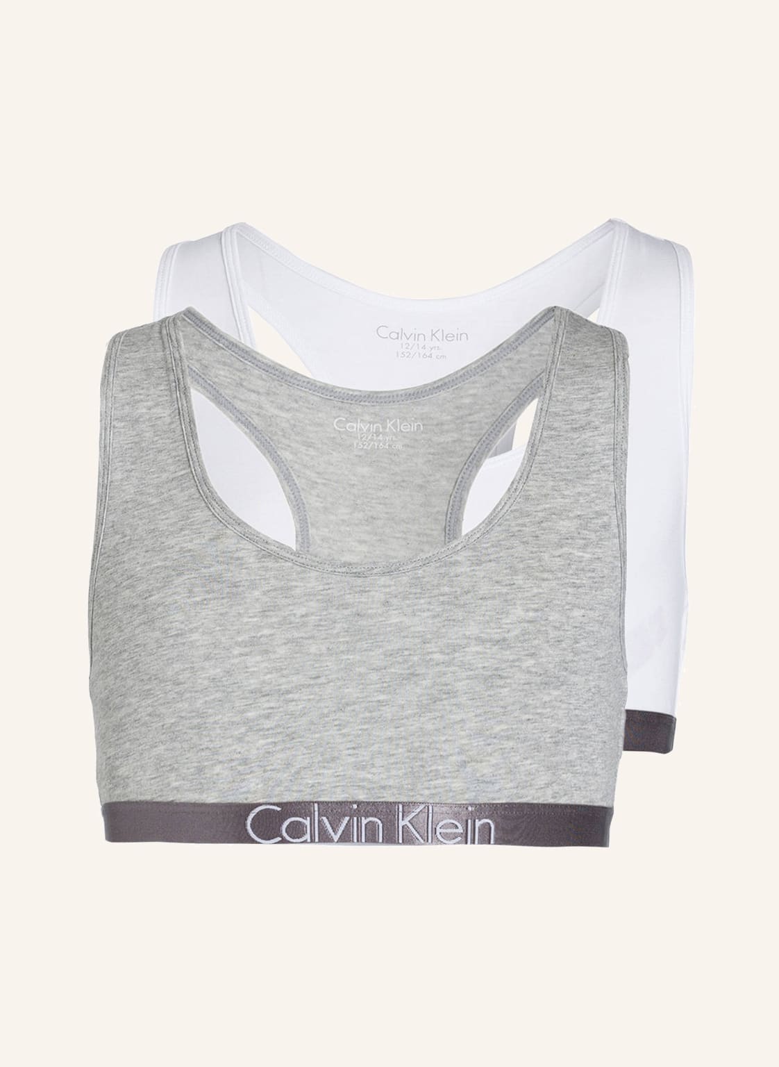 Calvin Klein 2er-Pack Bustiers Customized Stretch grau Calvin Klein 2er-Pack Bustiers Customized Stretch grau von Calvin Klein