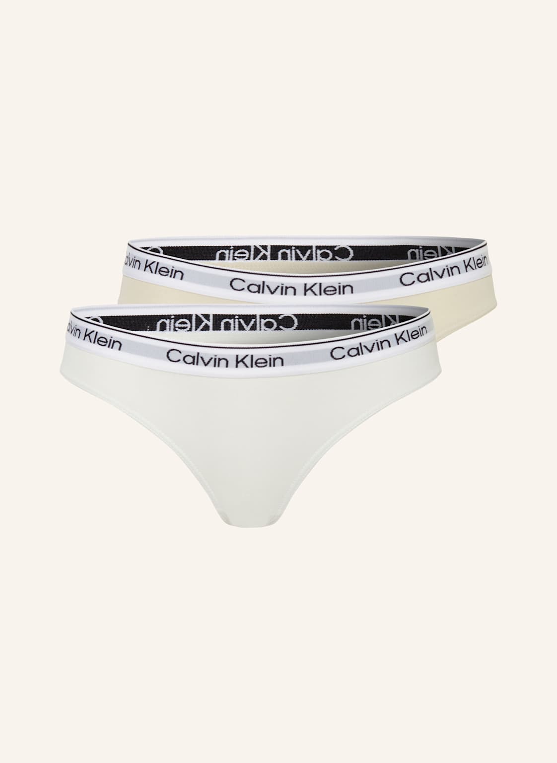 Calvin Klein 2er-Pack Slips beige von Calvin Klein