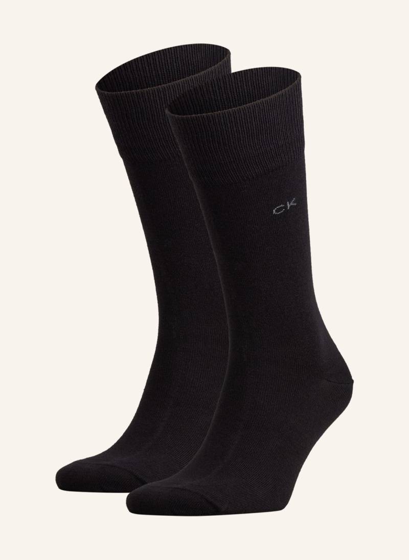 Calvin Klein 2er-Pack Socken schwarz von Calvin Klein