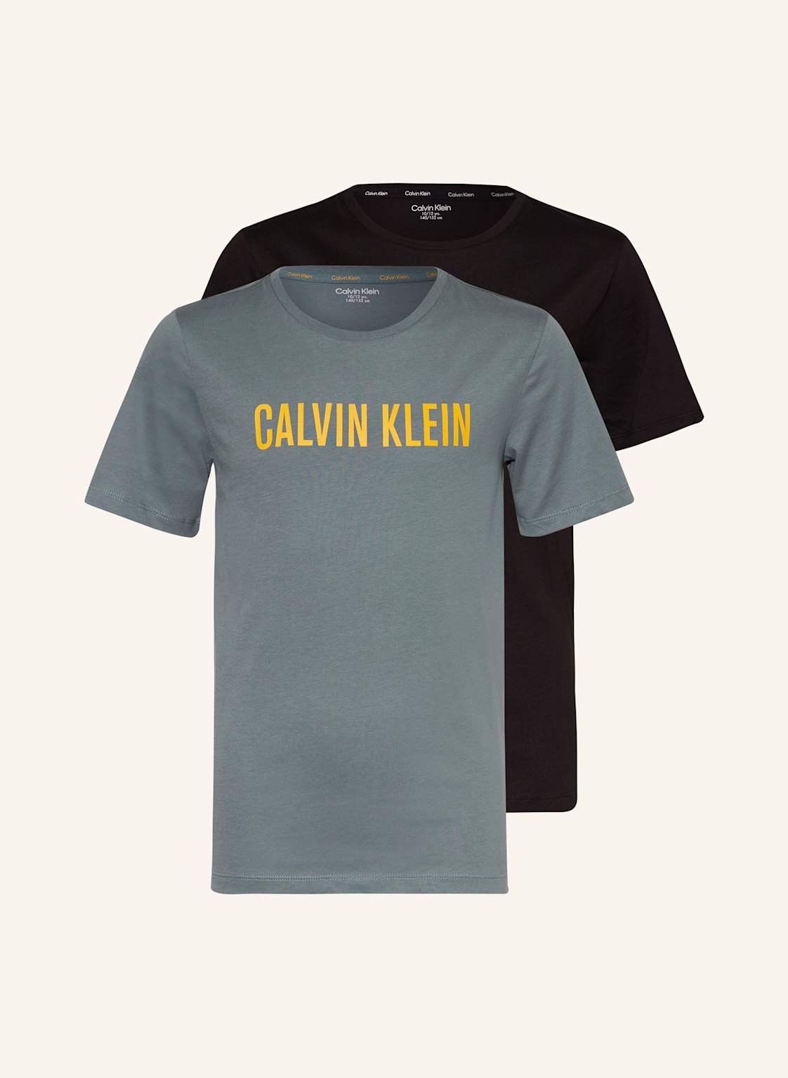 Calvin Klein 2er-Pack T-Shirts grau von Calvin Klein