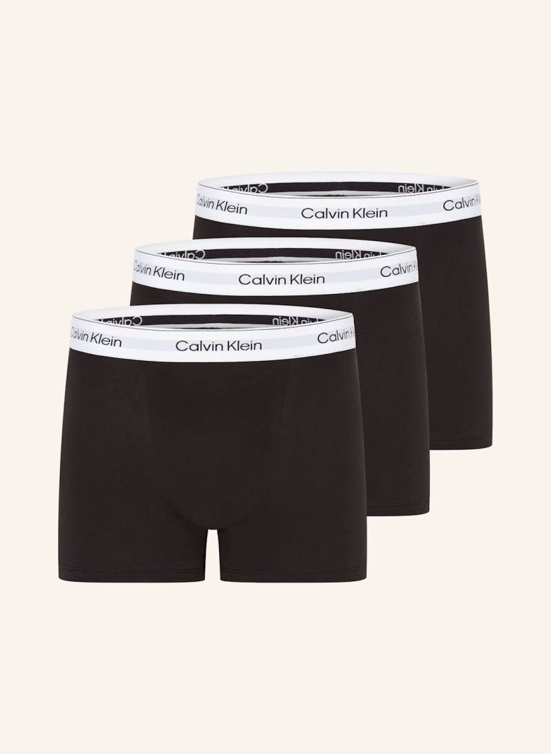 Calvin Klein 3er-Pack Boxershorts Icon Cotton Relaxed Fit schwarz von Calvin Klein