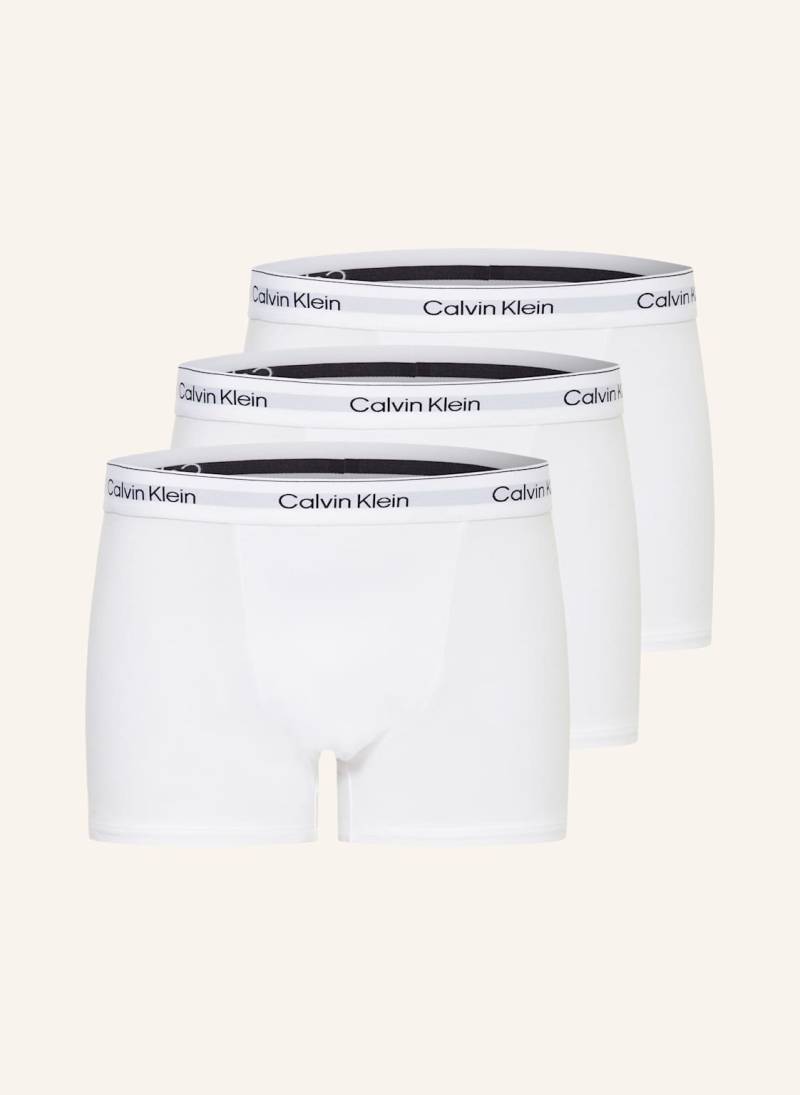Calvin Klein 3er-Pack Boxershorts Icon Cotton Relaxed Fit weiss von Calvin Klein