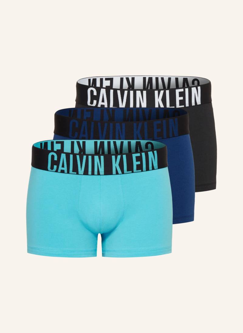 Calvin Klein 3er-Pack Boxershorts Intense Power blau von Calvin Klein