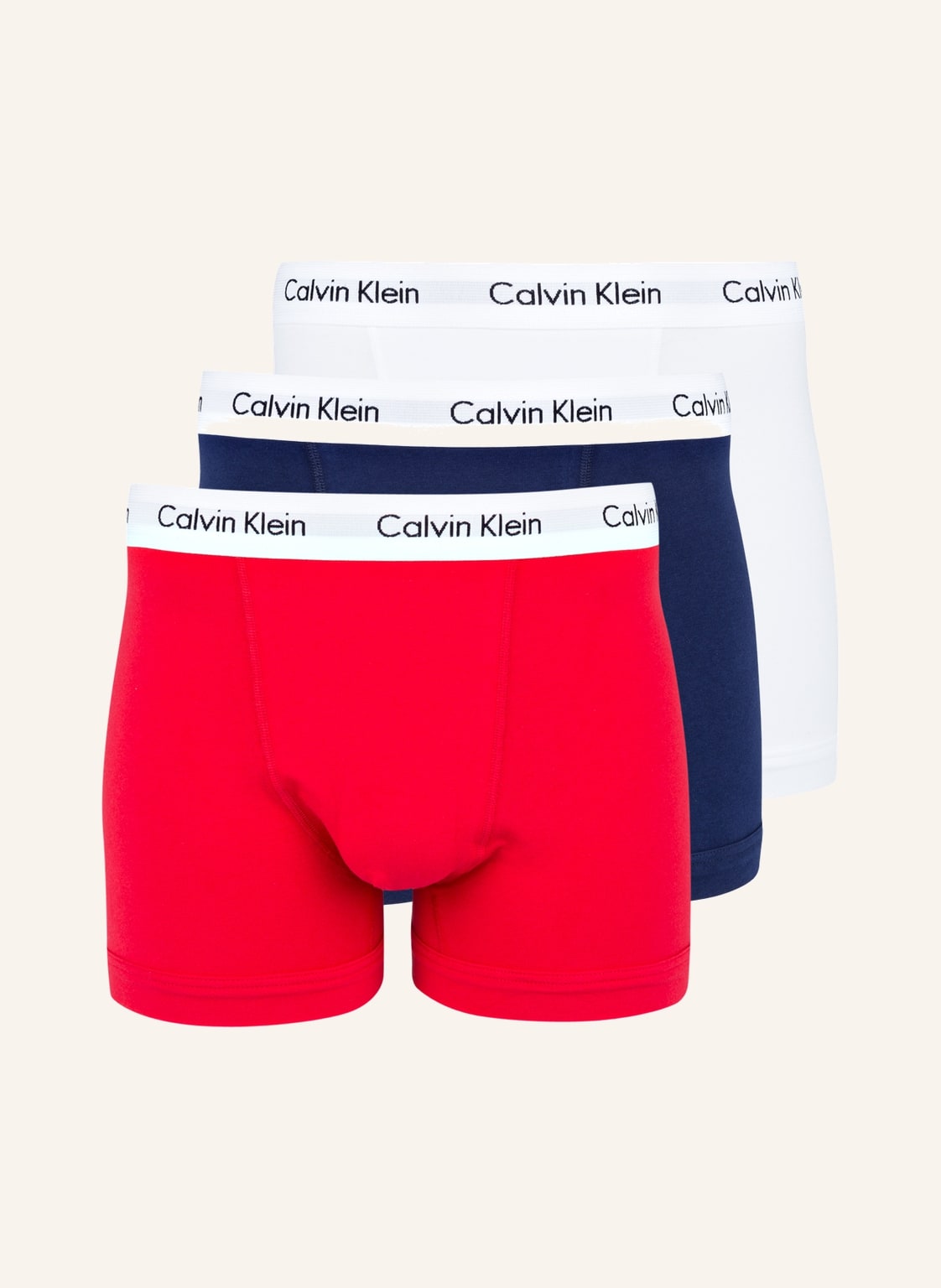 Calvin Klein 3er-Pack Boxershorts Cotton Stretch blau Calvin Klein 3er-Pack Boxershorts Cotton Stretch blau von Calvin Klein