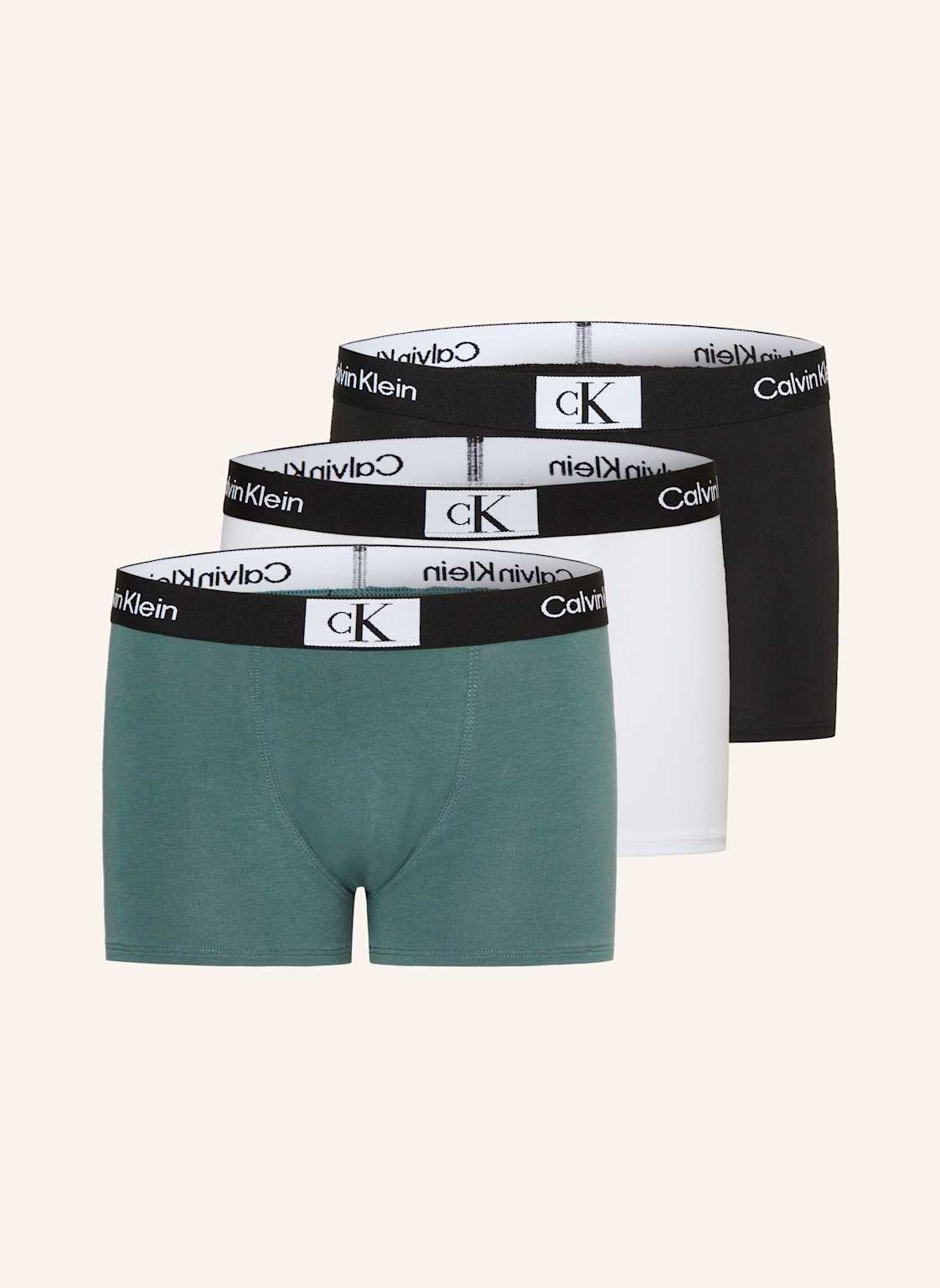 Calvin Klein 3er-Pack Boxershorts grau von Calvin Klein