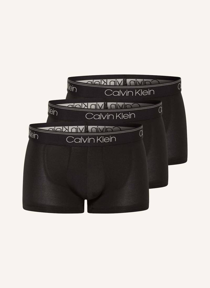 Calvin Klein 3er-Pack Boxershorts Micro Stretch Low Rise schwarz von Calvin Klein