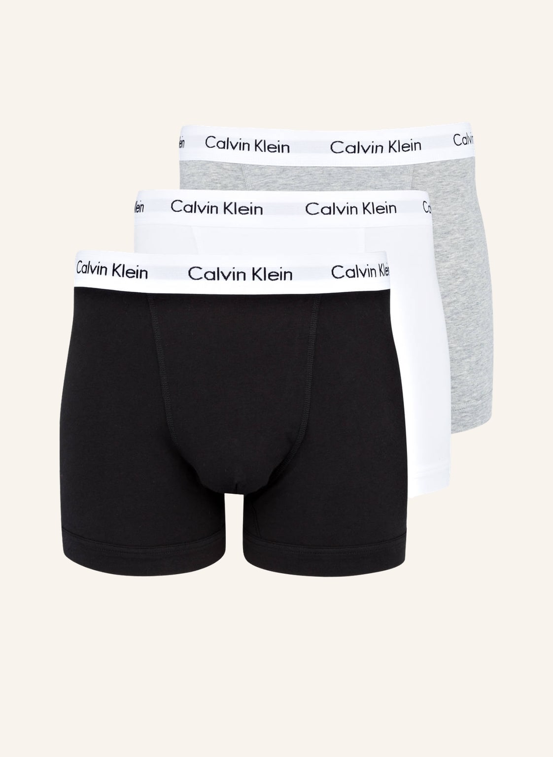 Calvin Klein 3er-Pack Boxershorts Cotton Stretch weiss Calvin Klein 3er-Pack Boxershorts Cotton Stretch weiss von Calvin Klein