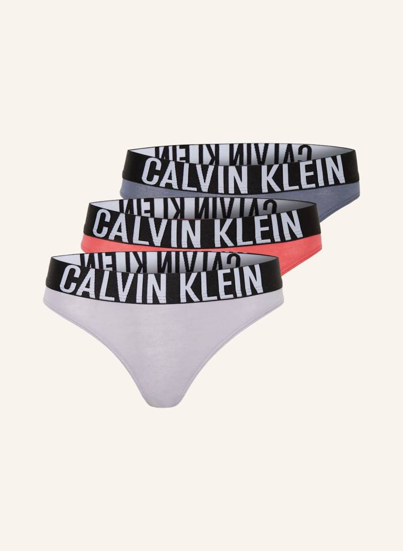 Calvin Klein 3er-Pack Slips pink von Calvin Klein