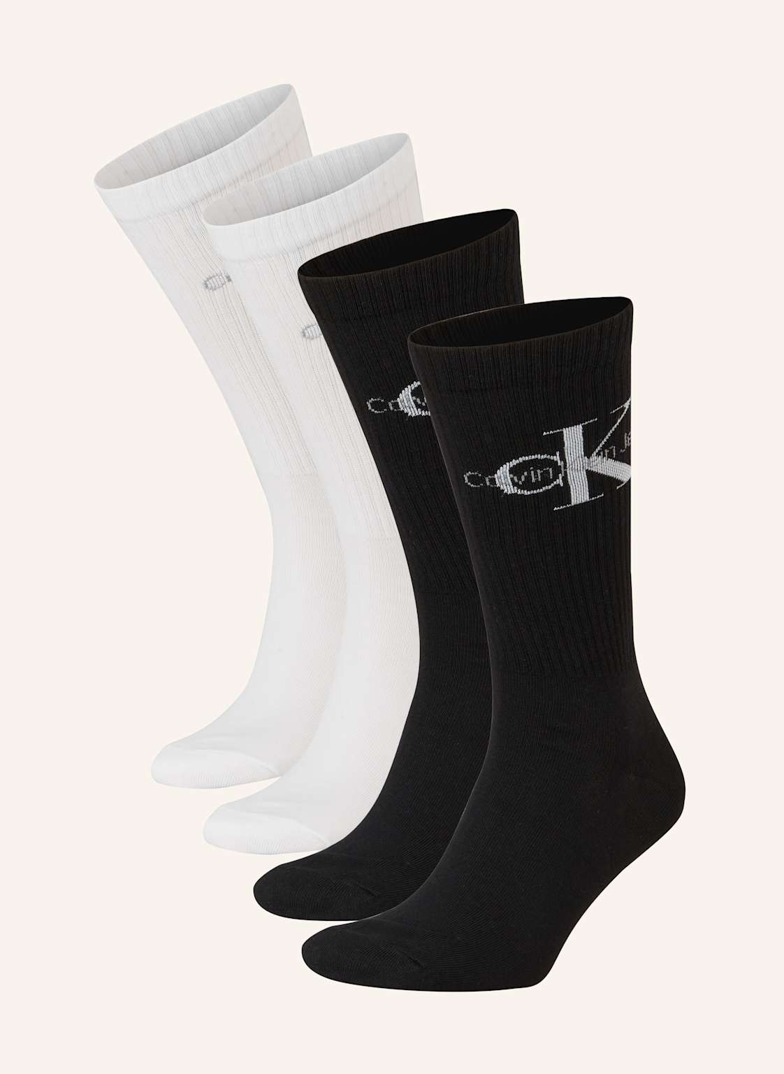 Calvin Klein 4er-Pack Socken Mit Geschenkbox schwarz Calvin Klein 4er-Pack Socken Mit Geschenkbox schwarz von Calvin Klein