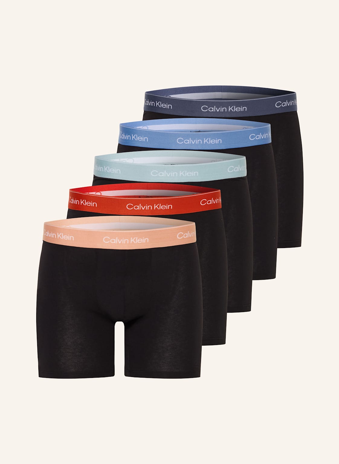 Calvin Klein 5er-Pack Boxershorts weiss Calvin Klein 5er-Pack Boxershorts weiss von Calvin Klein