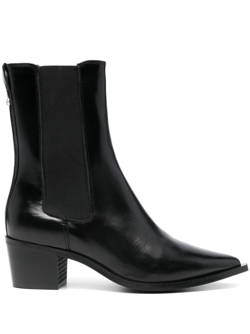 Calvin Klein 60mm leather boots - Black von Calvin Klein