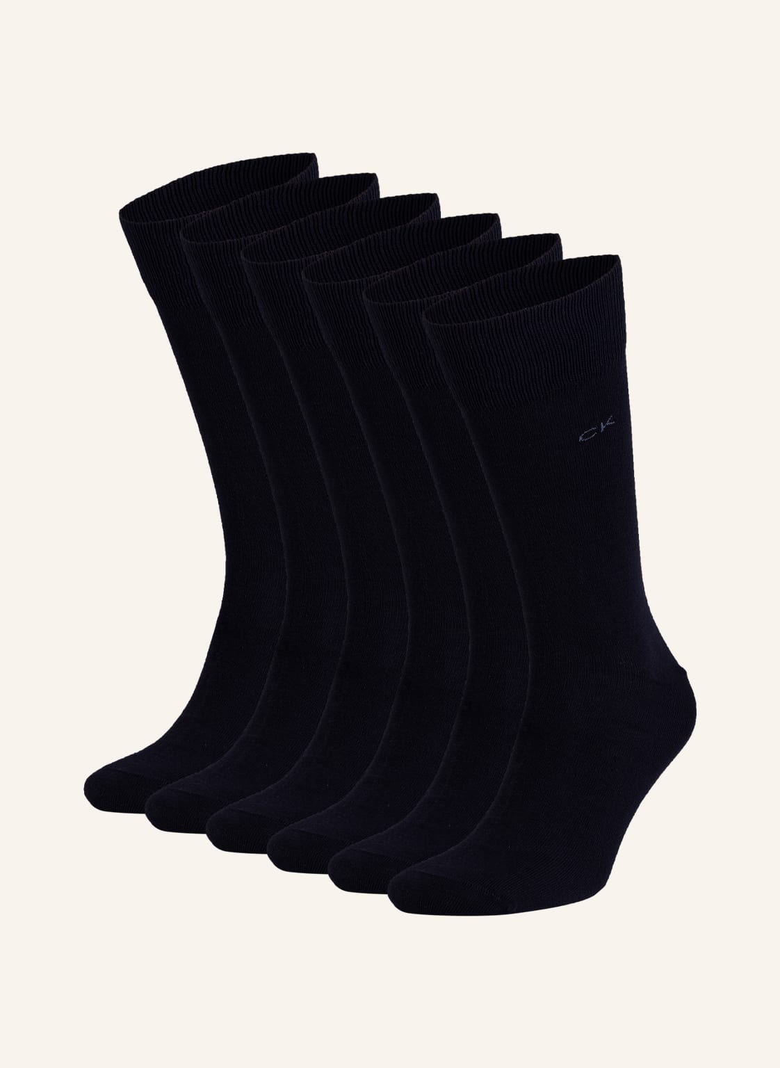 Calvin Klein 6er-Pack Socken blau von Calvin Klein