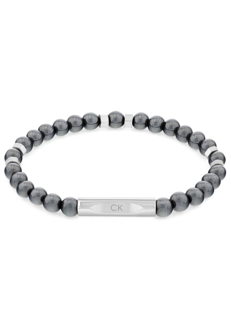 Calvin Klein Armband »Schmuck Edelstahl Armschmuck Steinarmband Zugarmband BEADS«, mit Hämatit oder Tigerauge von Calvin Klein