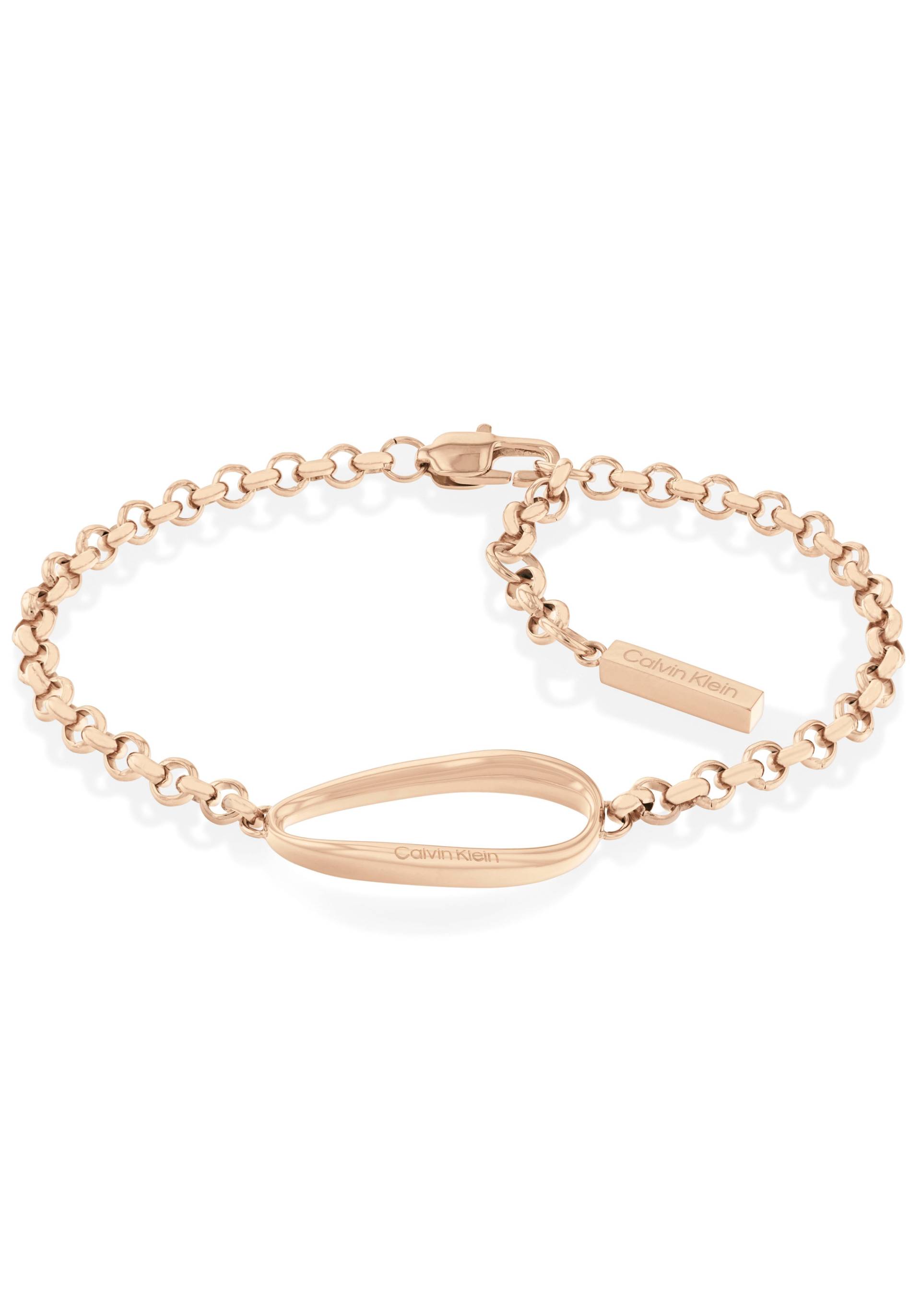 Calvin Klein Armband »Schmuck Edelstahl Armschmuck Erbskette SCULPTURAL« von Calvin Klein