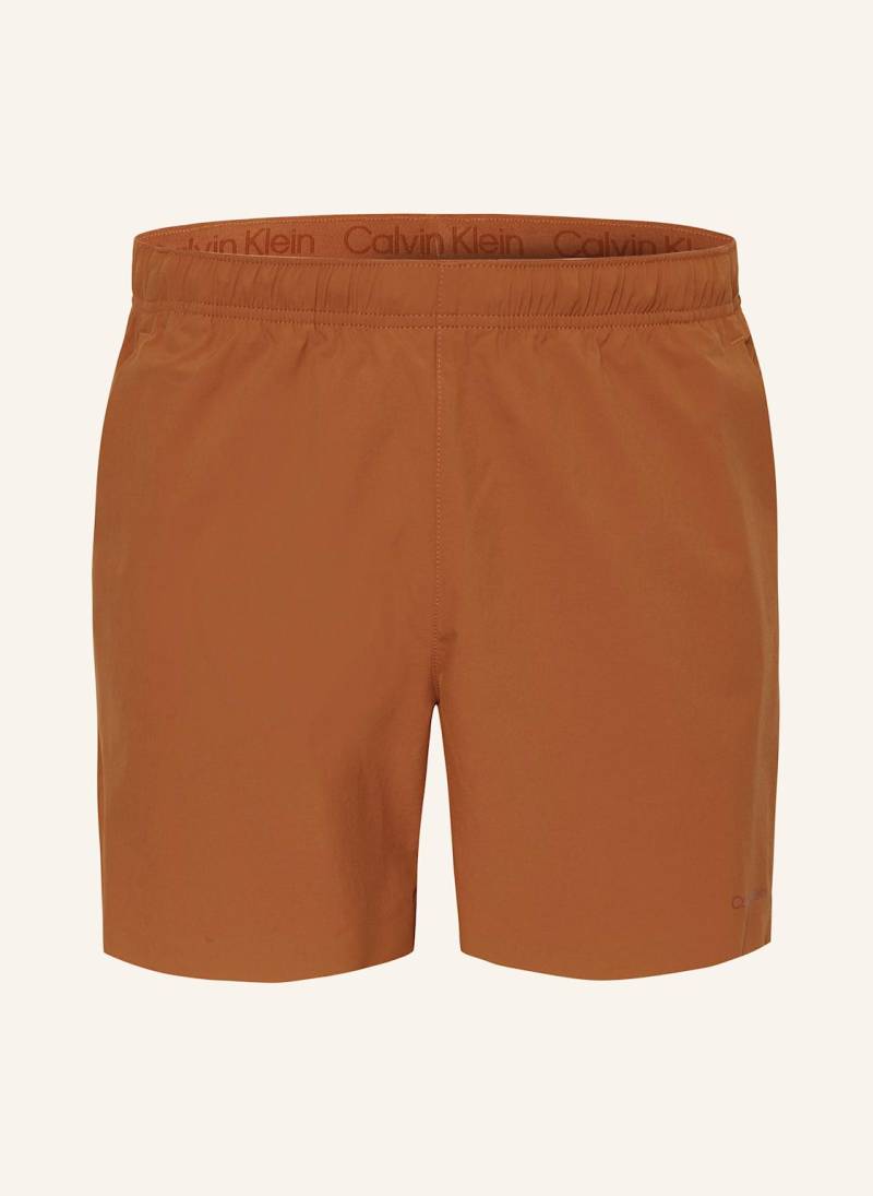 Calvin Klein Badeshorts Ck Tech orange von Calvin Klein