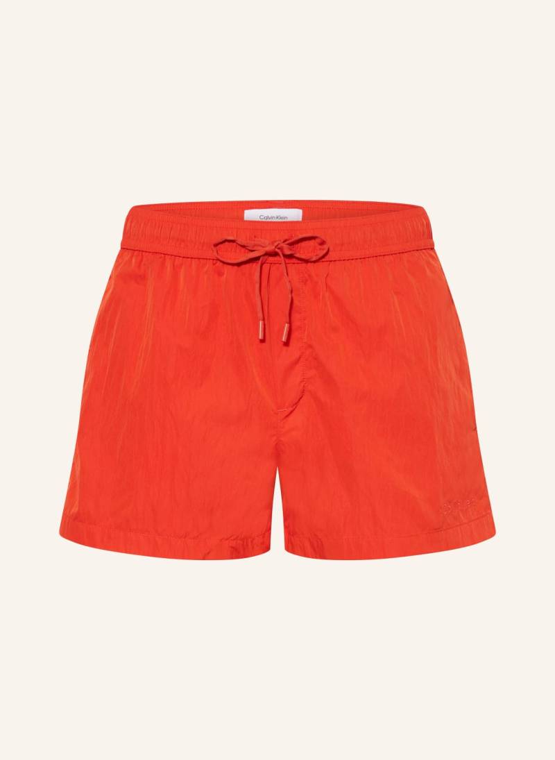 Calvin Klein Badeshorts rot von Calvin Klein