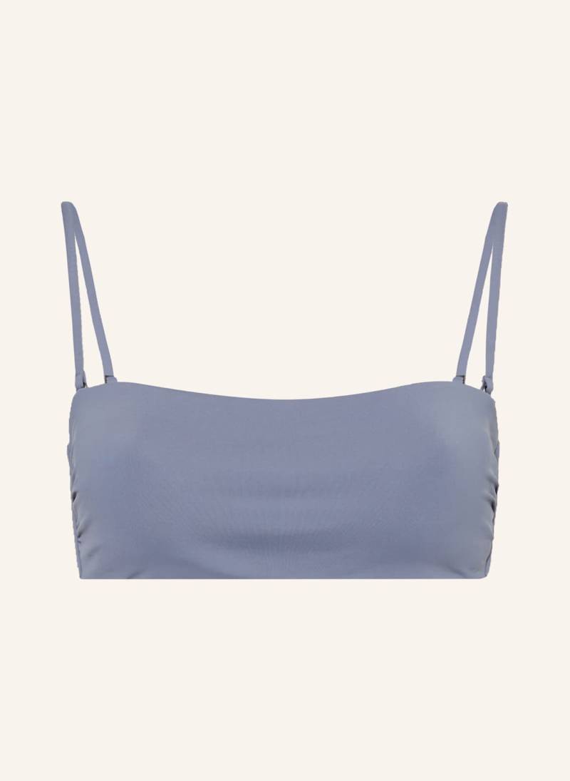 Calvin Klein Bandeau-Bikini-Top Grisaille blau von Calvin Klein