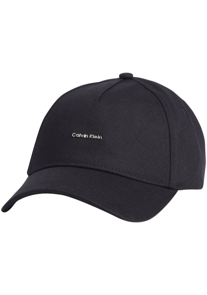 Calvin Klein Baseball Cap »CALVIN LETTERING CANVAS CAP«, mit Logoprägung von Calvin Klein