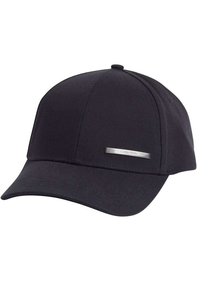 Calvin Klein Baseball Cap »METAL BAR BB CAP«, mit Logoprägung aus Metall von Calvin Klein