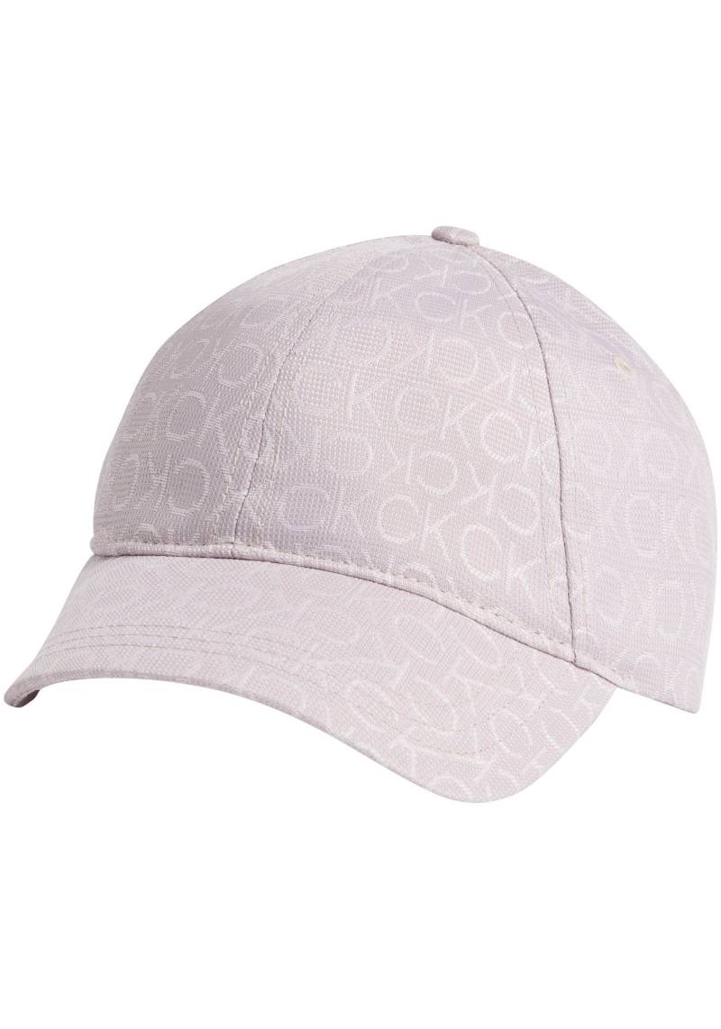 Calvin Klein Baseball Cap »MONOGRAM JACQUARD CAP«, Allovermuster, Klemmverschluss von Calvin Klein