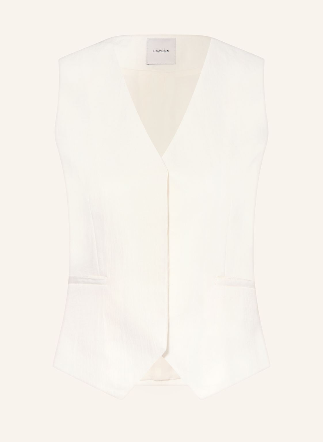 Calvin Klein Blazerweste weiss Calvin Klein Blazerweste weiss von Calvin Klein