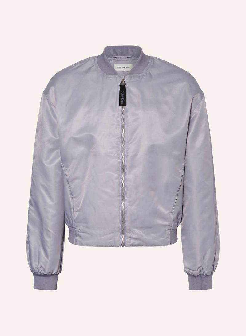 Calvin Klein Blouson lila von Calvin Klein