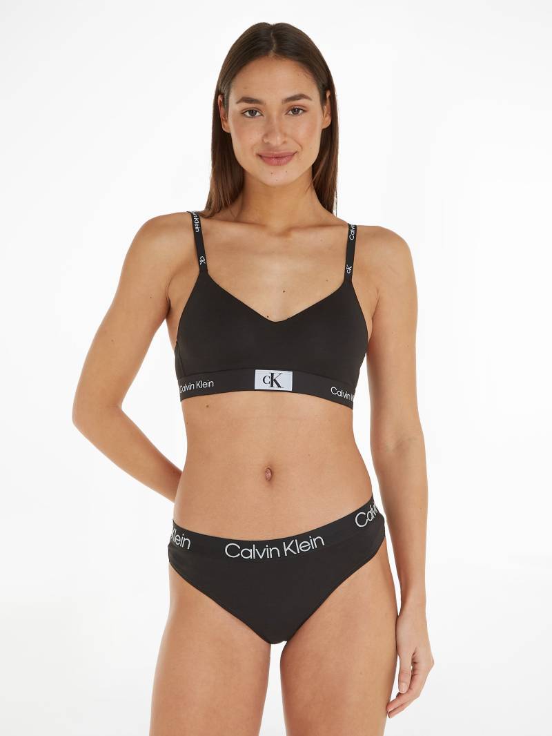 Calvin Klein Underwear Bralette, mit klassischem CK-Logobund von Calvin Klein Underwear