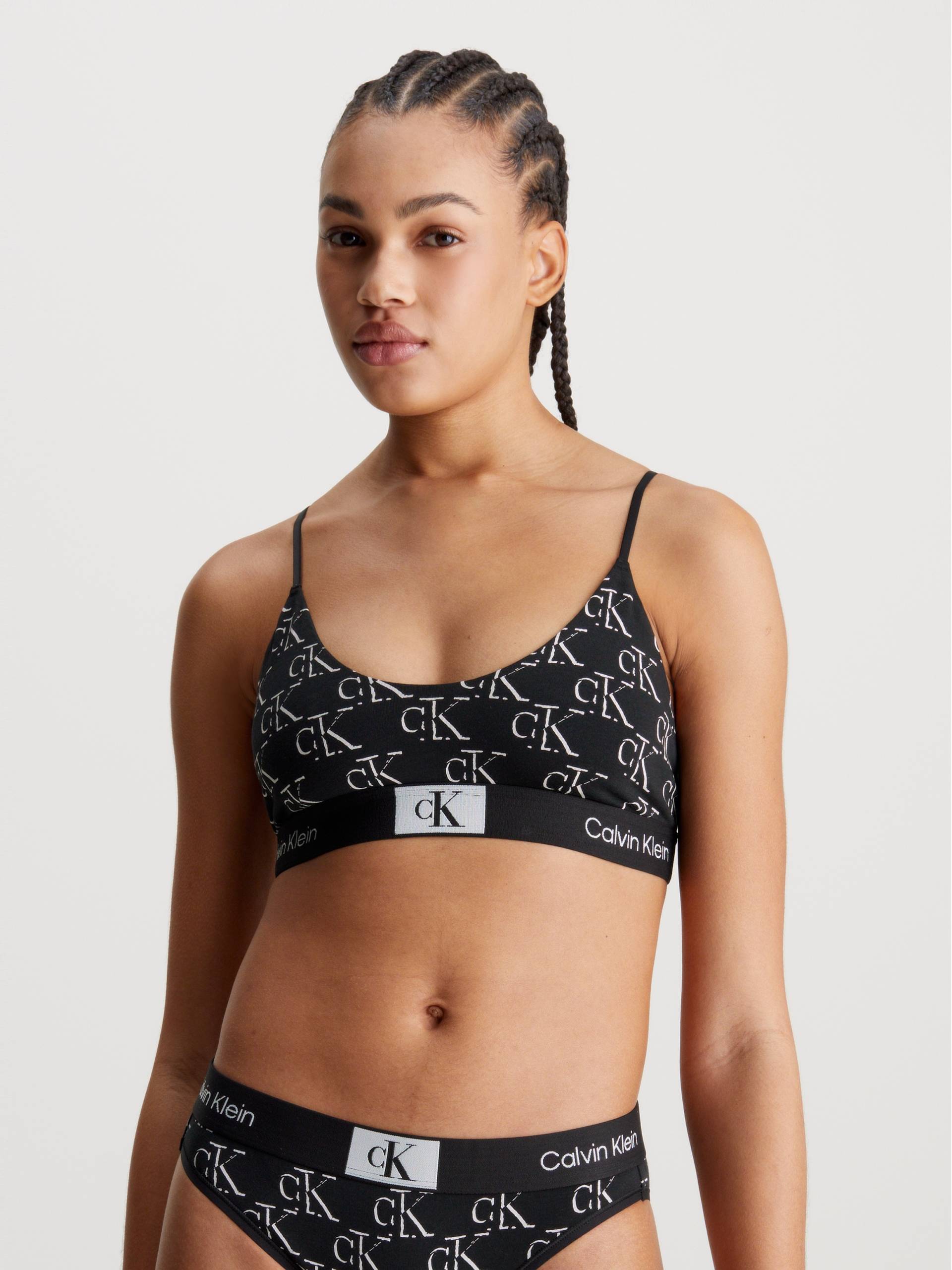 Calvin Klein Underwear Bralette »UNLINED BRALETTE«, mit klassischem CK-Logobund von Calvin Klein Underwear