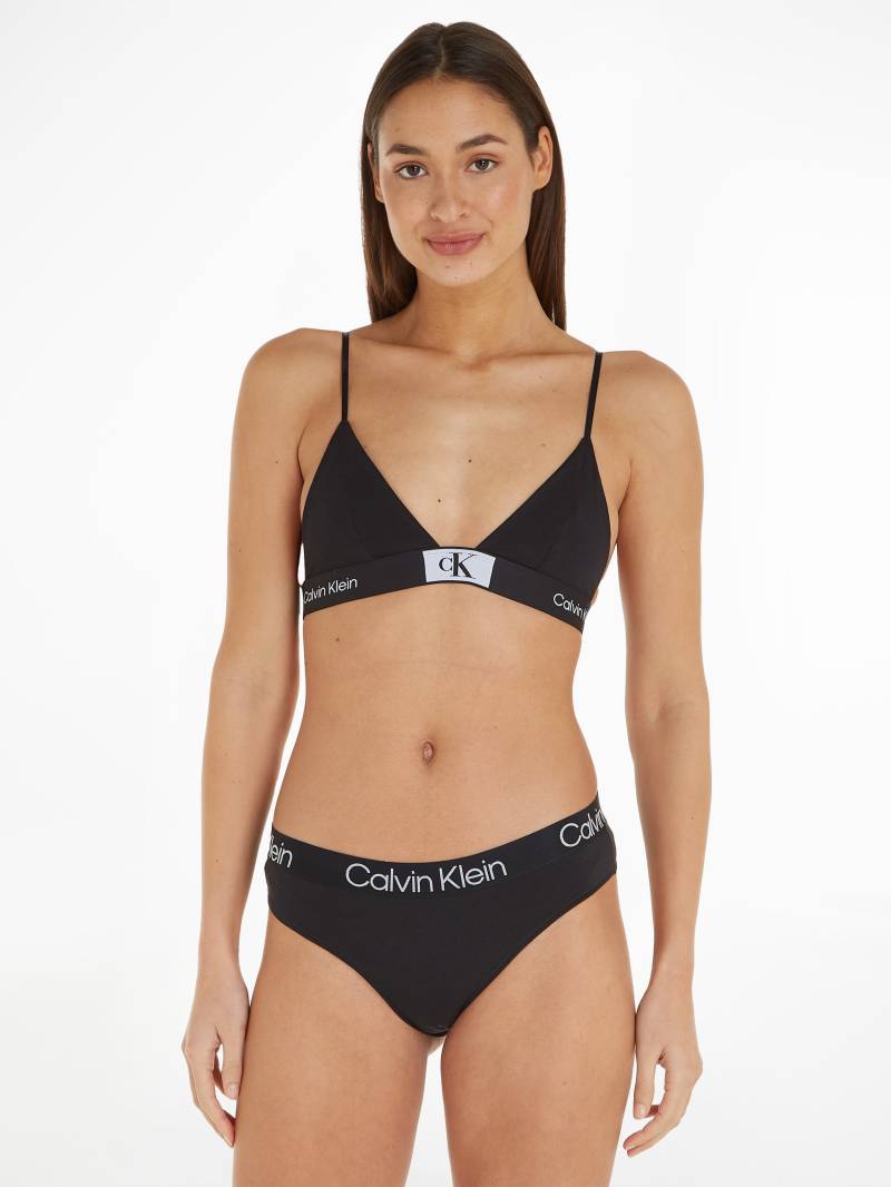 Calvin Klein Underwear Bralette-BH »UNLINED TRIANGLE«, mit klassischem CK-Logobund von Calvin Klein Underwear