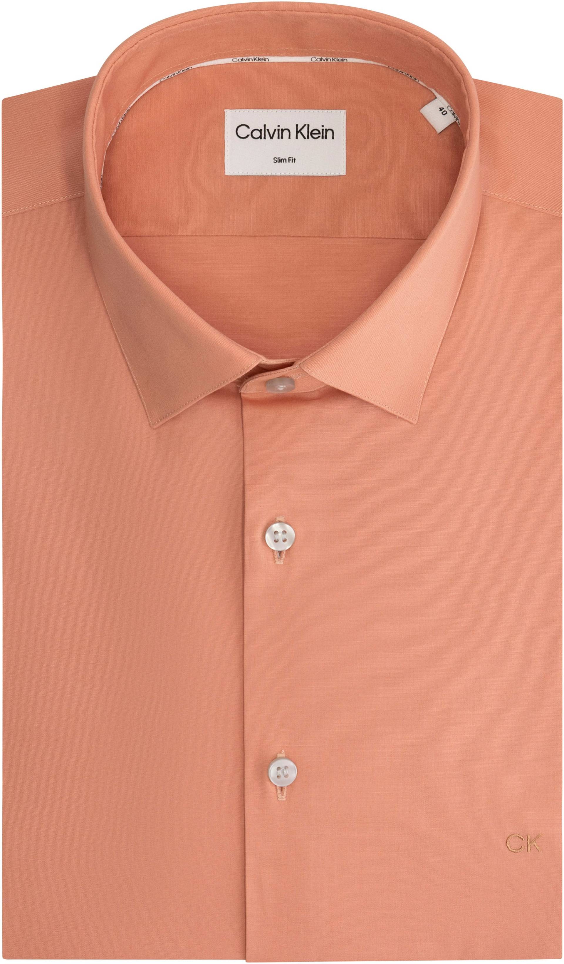 Calvin Klein Businesshemd »POPLIN STRETCH SLIM SHIRT«, mit Kentkragen von Calvin Klein