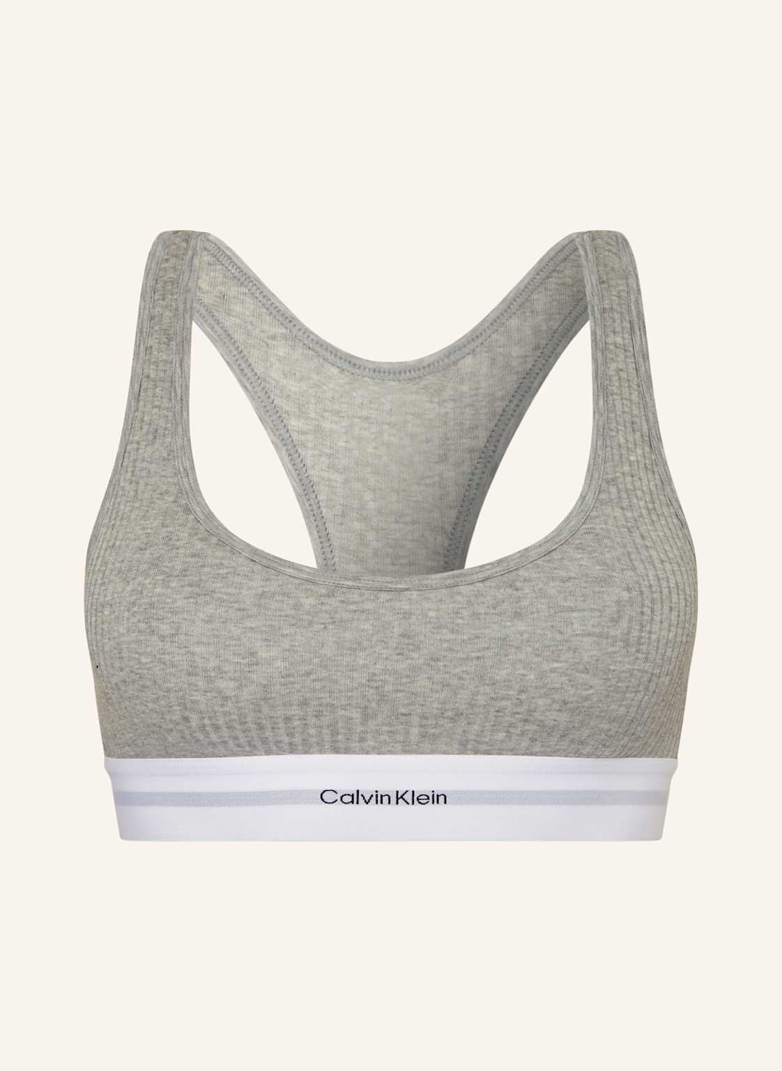 Calvin Klein Bustier Cotton Modal Rib grau Calvin Klein Bustier Cotton Modal Rib grau von Calvin Klein