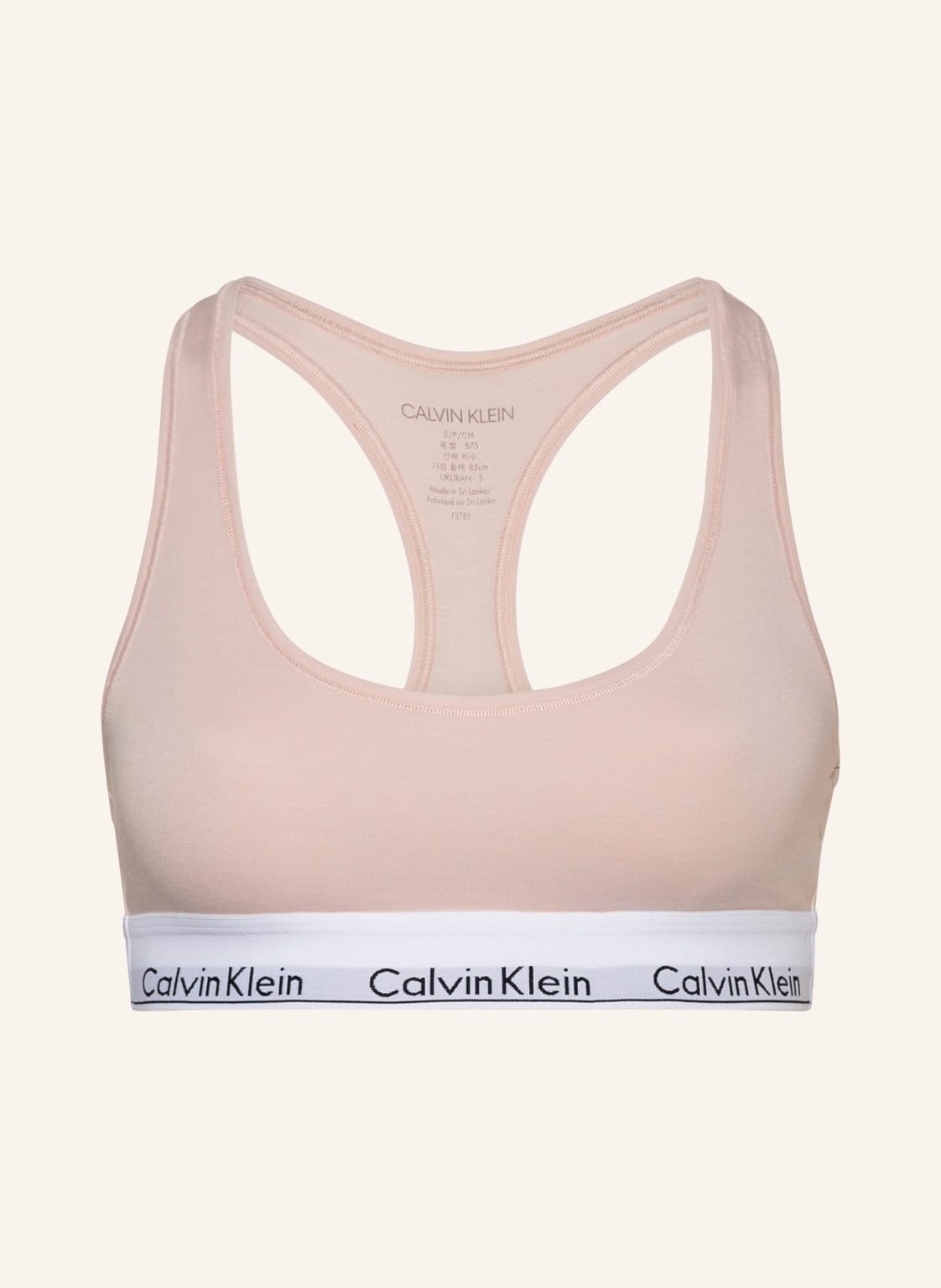 Calvin Klein Bustier Modern Cotton rosa Calvin Klein Bustier Modern Cotton rosa von Calvin Klein