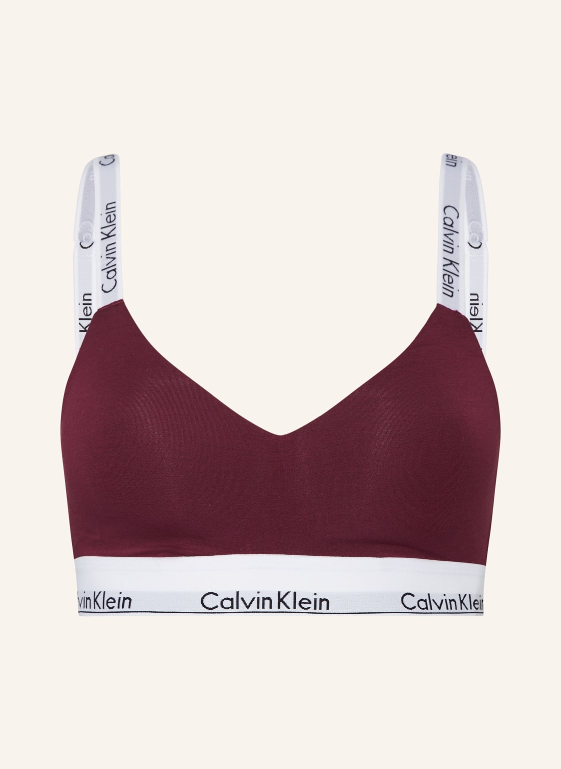 Calvin Klein Bustier Modern Cotton rot von Calvin Klein