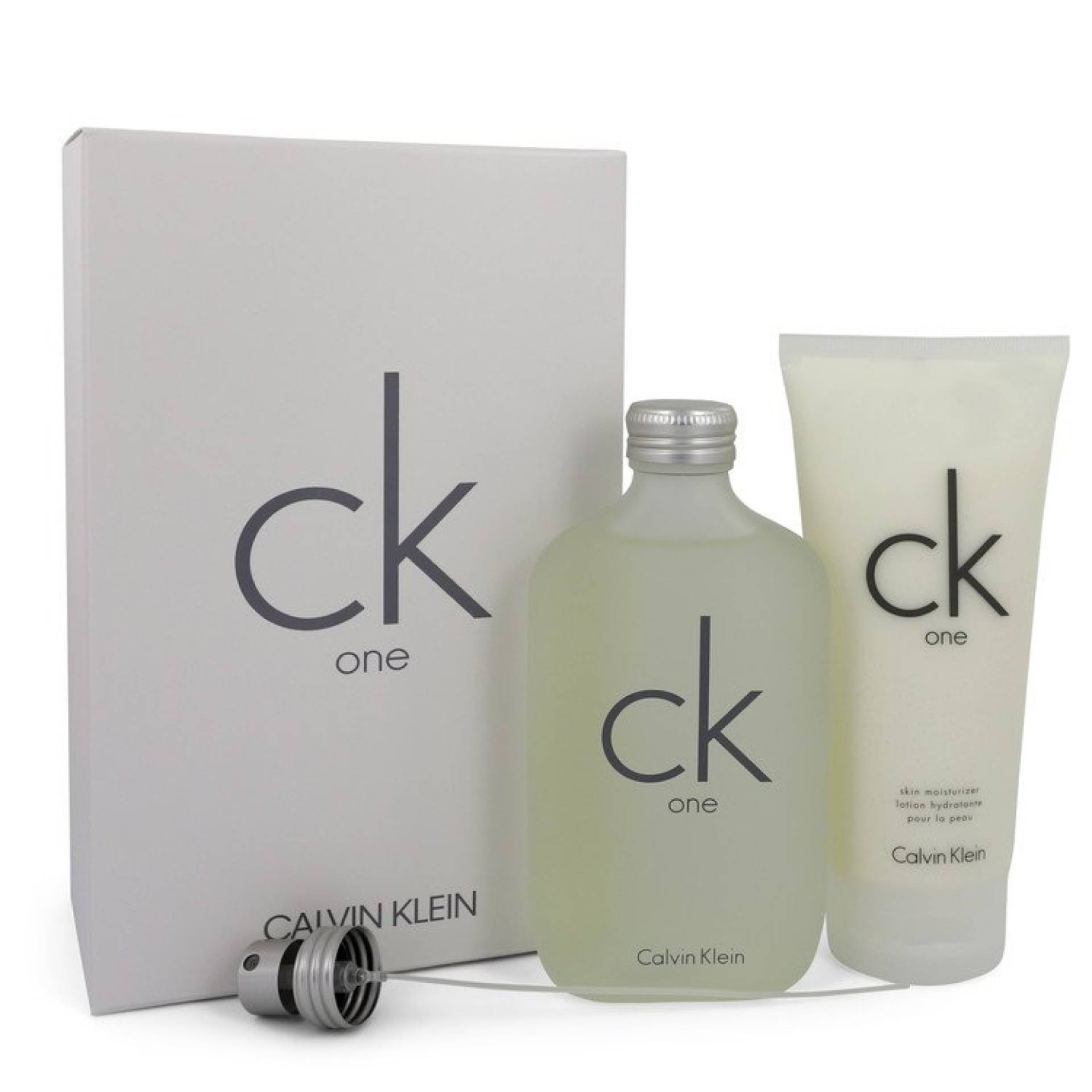 Calvin Klein CK ONE Gift Set -- 198 ml Eau De Toilette Spray + 198 ml Body Moisturizer von Calvin Klein