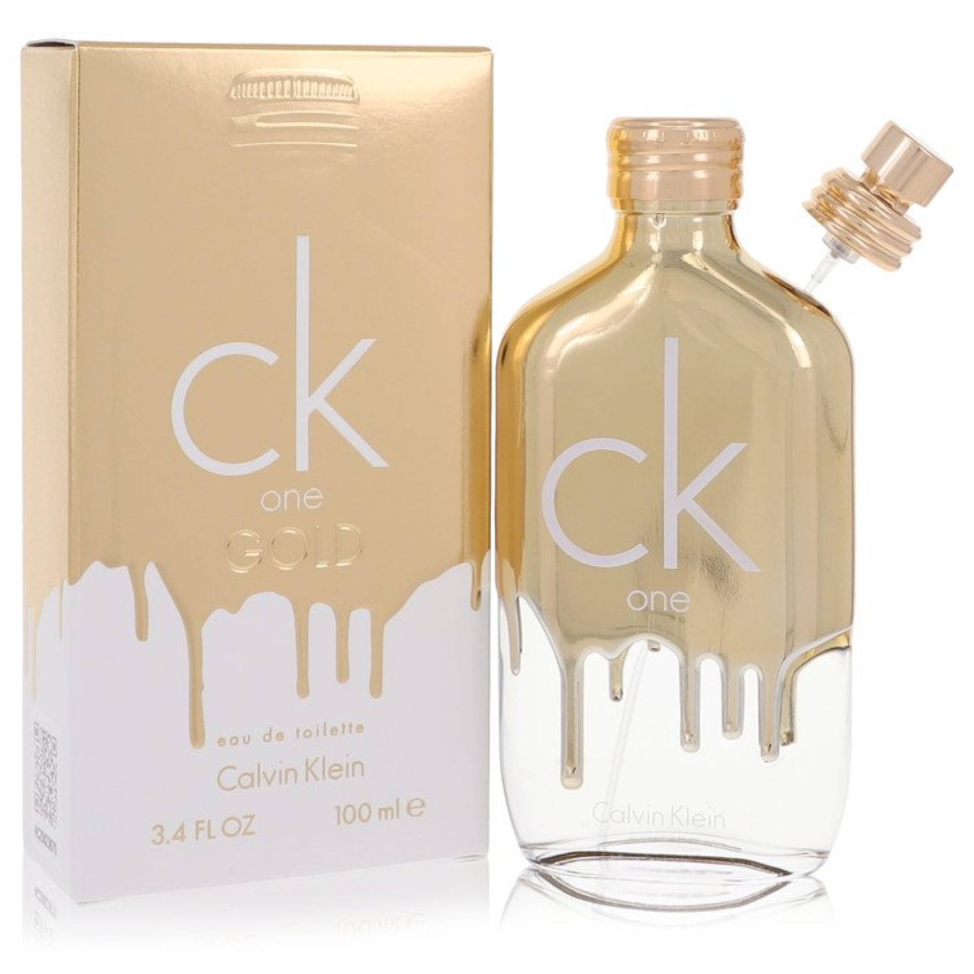 Calvin Klein CK One Gold Eau De Toilette Spray (Unisex) 100 ml von Calvin Klein