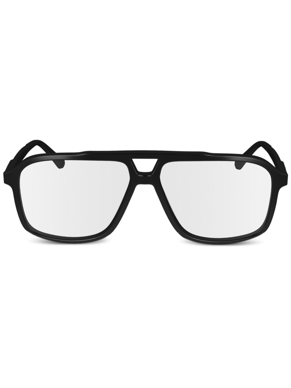 Calvin Klein CK24518 rectangle-frame glasses - Black von Calvin Klein