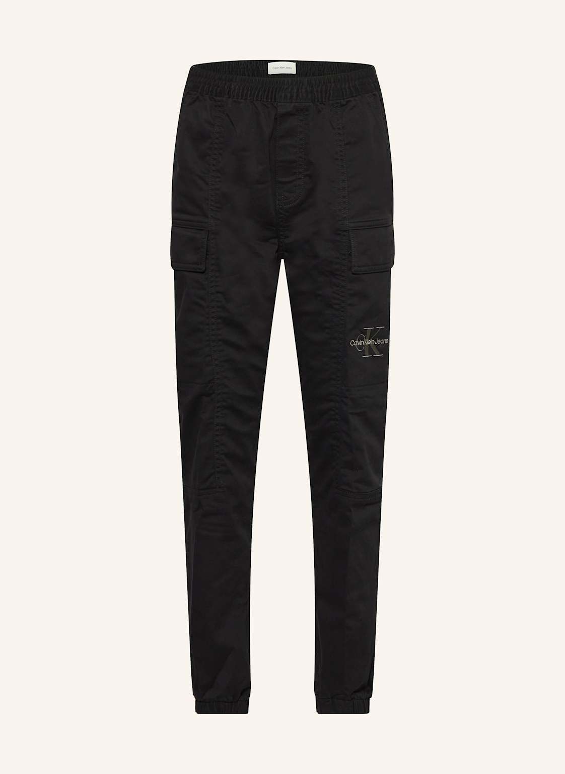 Calvin Klein Cargohose schwarz von Calvin Klein